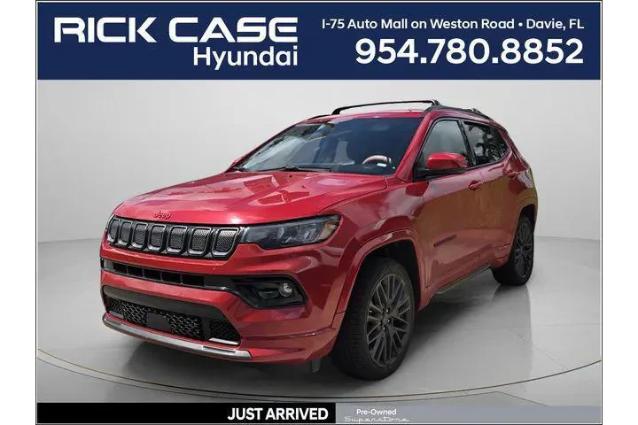 $20698 : Jeep Compass 2022 4x4 (Red) image 1