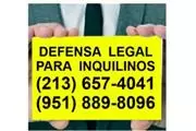 DEFENSA LEGAL EVITAR DESALOJOS en Los Angeles