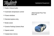 $10750 : Toyota Prius 2016 Two 4dr Ha thumbnail