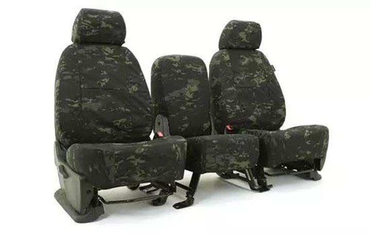 Multicam Black Seat Covers image 1