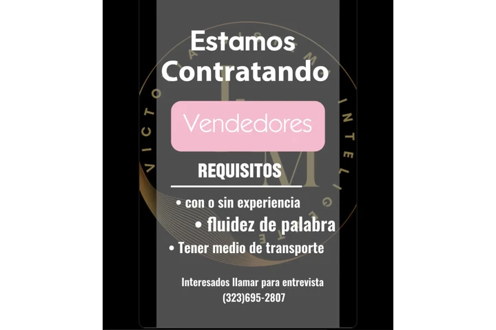 Solicito vendedores image 1