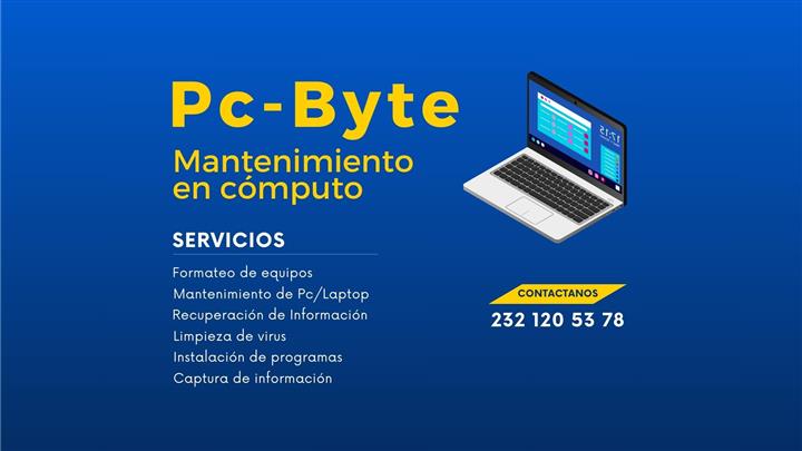 PcByte Mantenimiento Cómputo image 1