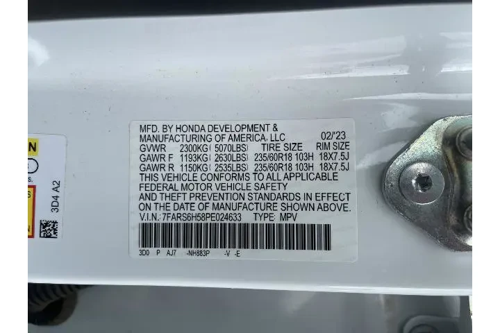 $25981 : Honda CR-V Hybrid 2023 AWD S image 5