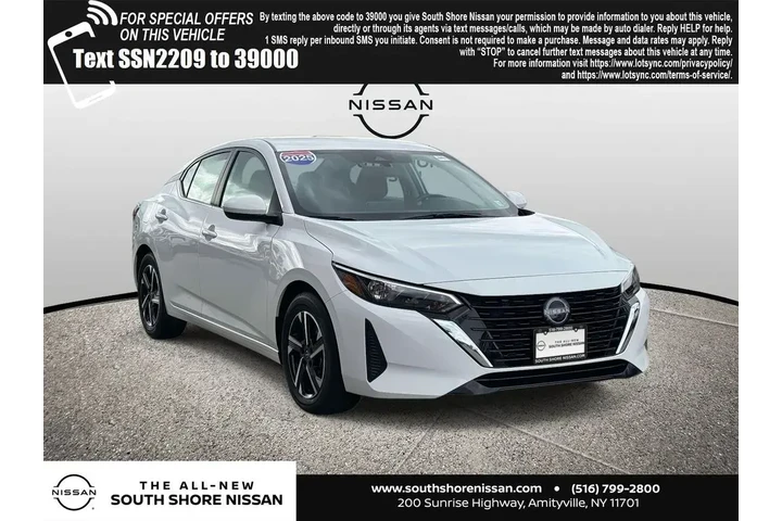 $17195 : Nissan Sentra 2025 SV 4dr Se image 1