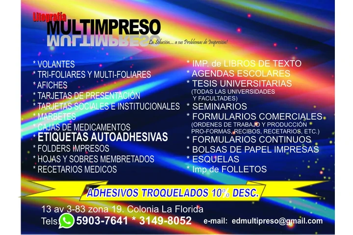 ETIQUETAS TROQUELADAS image 1