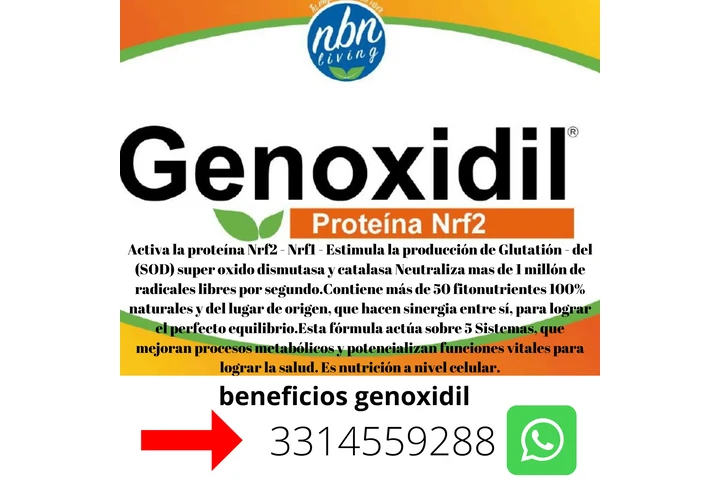 Descubre Genoxidil, ANTIOXIDAN image 3