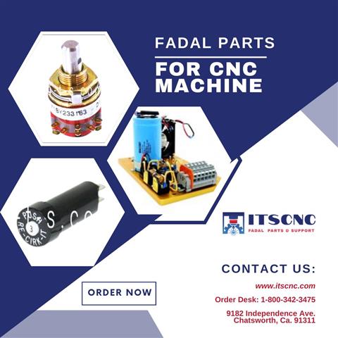 Fadal CNC Motors, ELE-0124 image 1