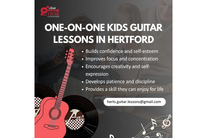 Kids Guitar Lessons Hertford image 1