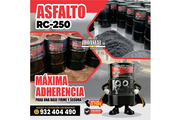 $1 : Asfalto MC-30 y RC-250 en Lima image 1