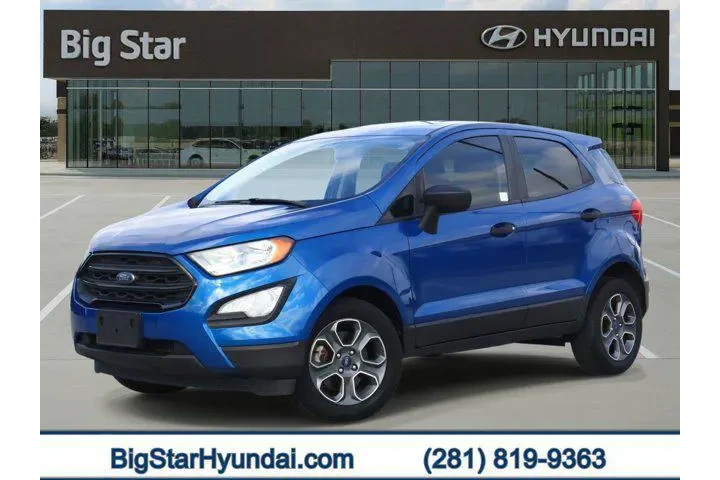 $11988 : Ford EcoSport 2019 S 4dr Cro image 1