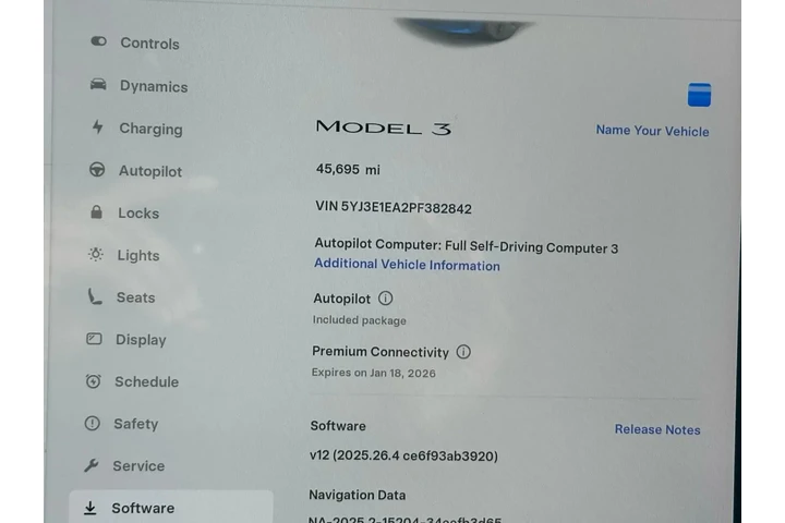 2023 TESLA MODEL 3 STANDARD S image 1