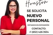 Necesita empleo en Houston