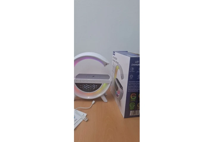 $15 : 🔊 LED Wireless Charging Speak image 6