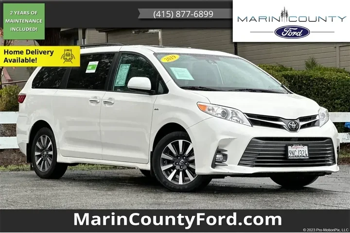 $37247 : Toyota Sienna 2019 AWD XLE 7 image 1