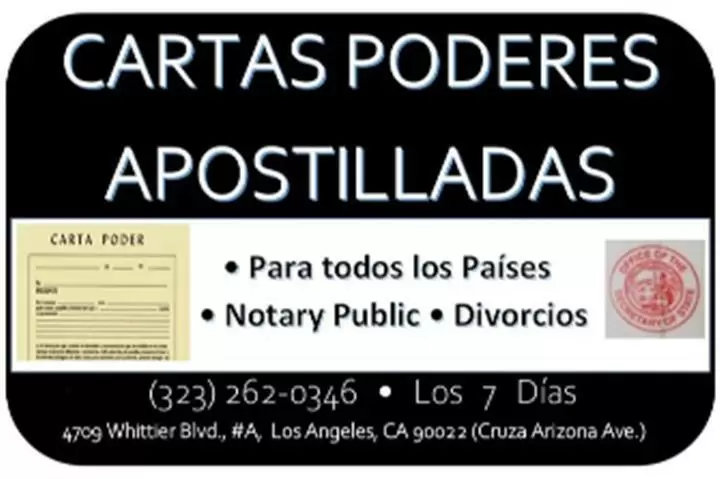 █►APOSTILLADOS ➡️ CARTAS PODER image 1