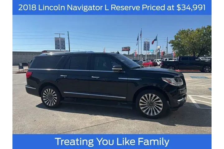 $34891 : Lincoln Navigator L 2018 4x4 image 1