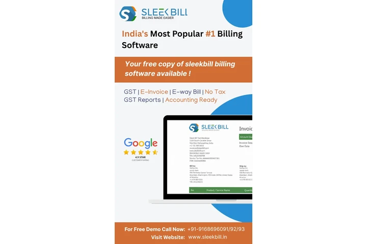 Sleek Bill GSTBilling Software image 1