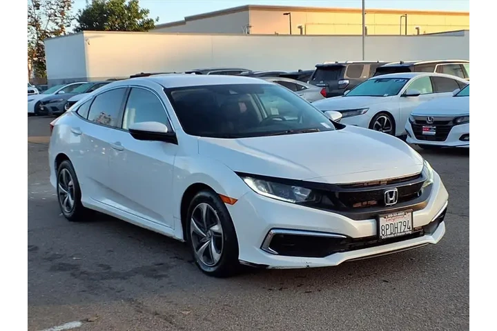 $18347 : Honda Civic 2020 LX 4dr Seda image 3