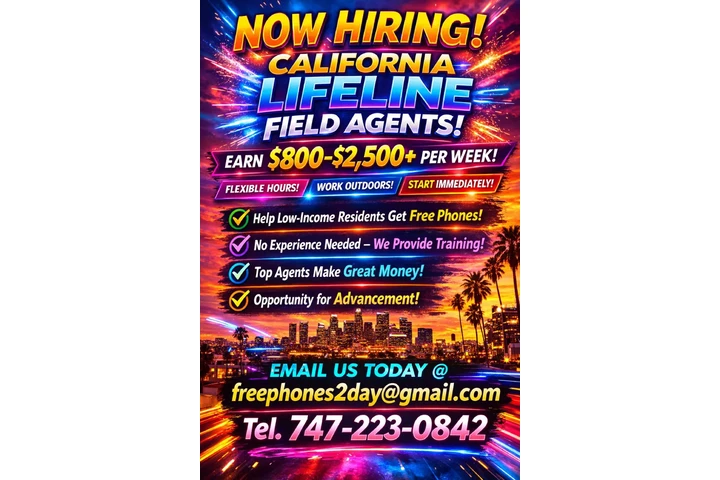 CA LIFELINE FIELD AGENTS image 1