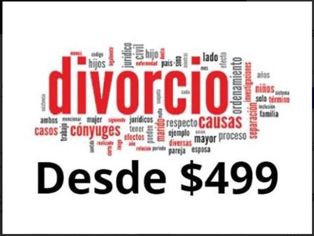 DIVORCIOS DESDE $499 image 3