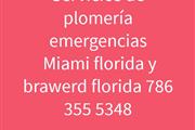Plomeria 24 horas 786-355-5348 en Miami