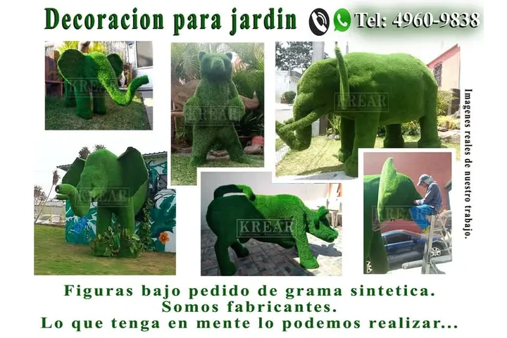 Figuras de grama sintetica!!! image 1