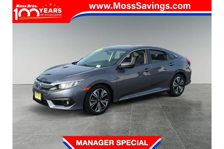 $21426 : Honda Civic 2017 EX-L 4dr Se image 1