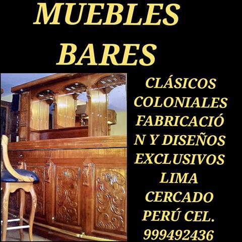 $1 : Muebles BARES colonial PERÚ image 1