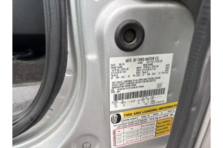 $11087 : Ford Expedition EL 2017 4x2 image 10