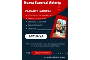 NUEVA SUCURSAL LABOR VACANTES en Los Angeles