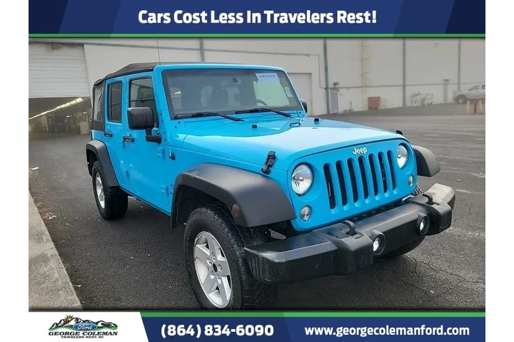 $16590 : Jeep Wrangler Unlimited 2017 image 1