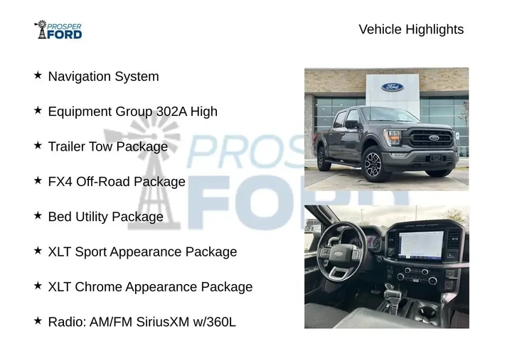 $39553 : Ford F-150 2023 4x4 XLT 4dr image 4