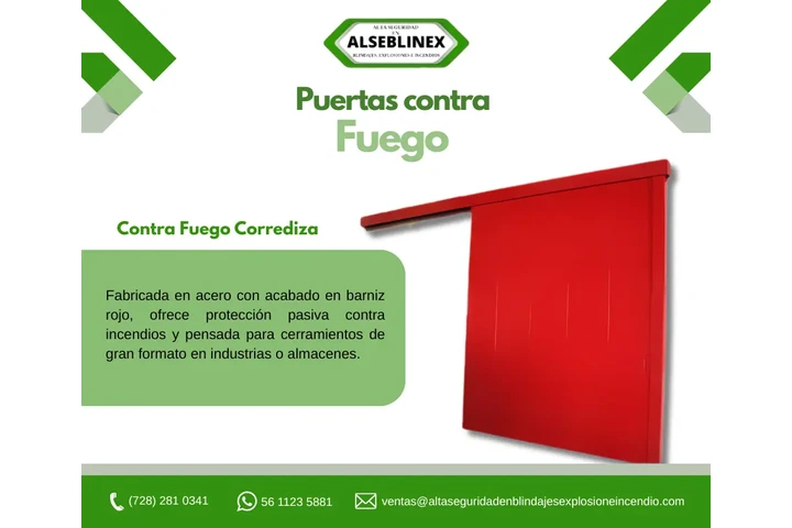 Puertas contra Fuego. image 1