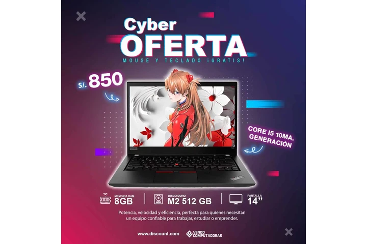 Laptop Core i5 10ma.Generacion image 5