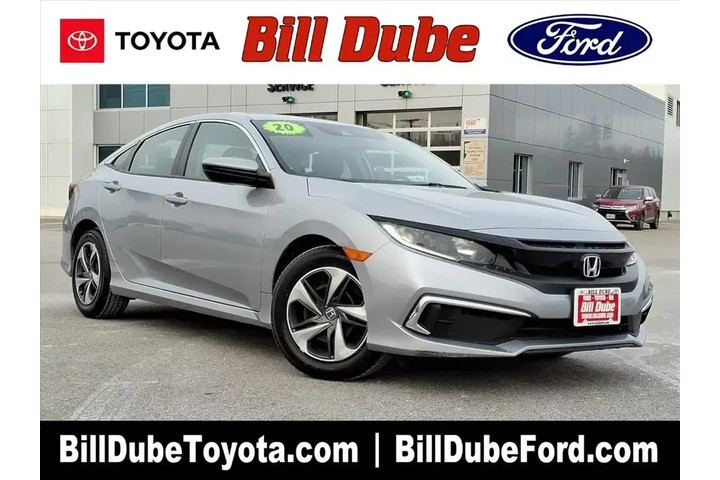 $16991 : Honda Civic 2020 LX 4dr Seda image 1