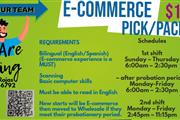 Pick/Pack e-commerce en San Bernardino