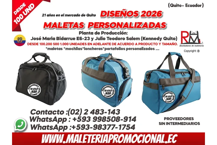 Maletas Personalizadas Ecuador image 1