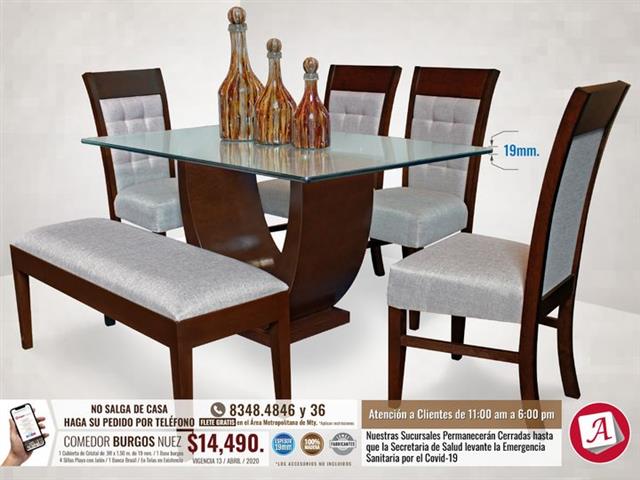 $130 : mesa comedor madera image 1