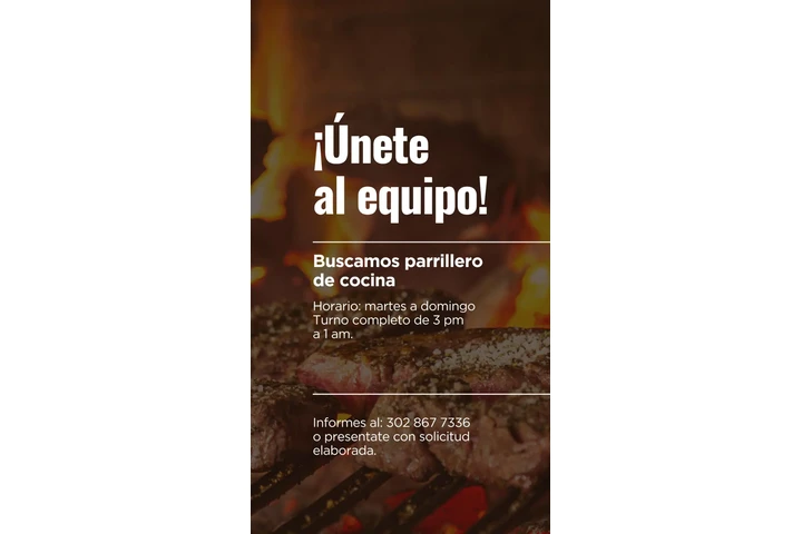 Buscamos parrillero/a image 1