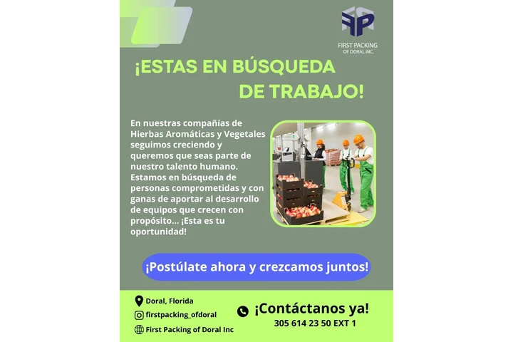 HOMBRE PARA TRABAJO INMEDIATO image 1