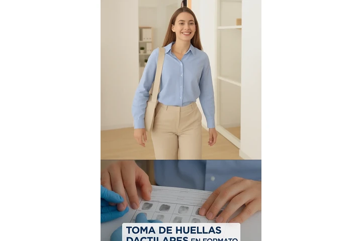TOMA DE HUELLA Y Récord FBI image 6