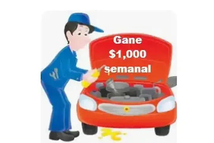 BUSCO MECÁNICO! Gane $1000/sem image 1