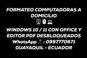 Formateo Computadoras en Guayaquil