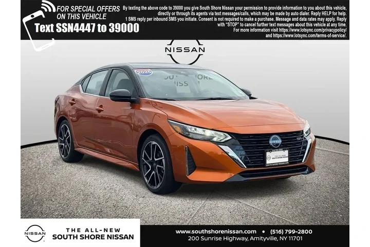 $19725 : Nissan Sentra 2025 SR 4dr Se image 1