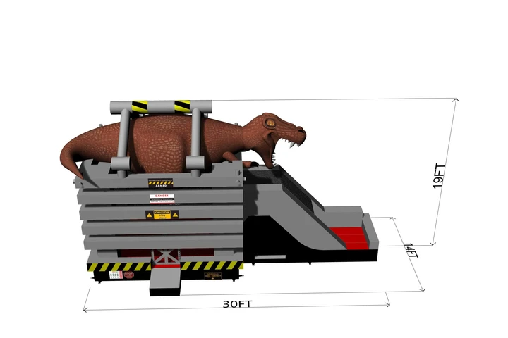 Dinosaur with slide image 1
