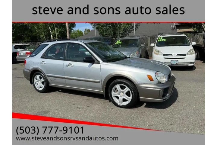$5988 : 2002 Impreza Outback Sport image 3