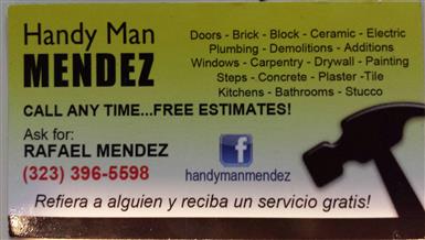 Mendez HANDYMAN image 4