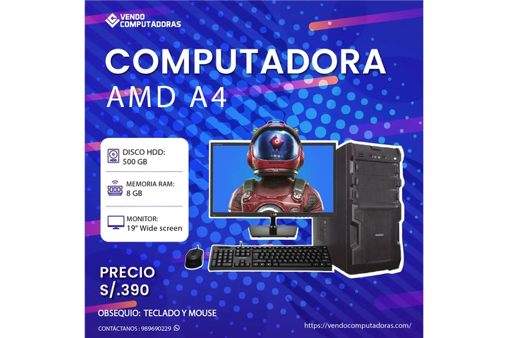 $390 : La PC perfecta para oficina image 1