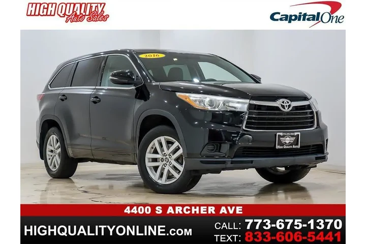 $19995 : Toyota Highlander 2016 AWD L image 1
