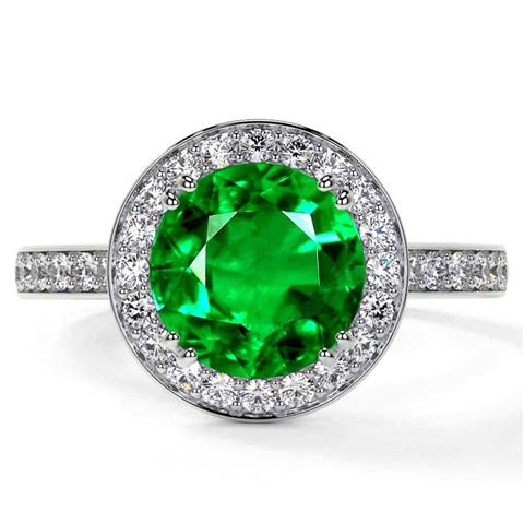 $12026 : Sale On Womens Emerald Rings image 1